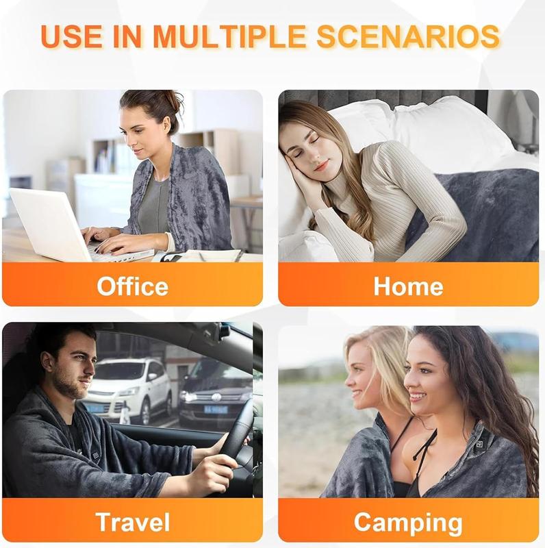 The Shawlie - Heated Blanket Shawl