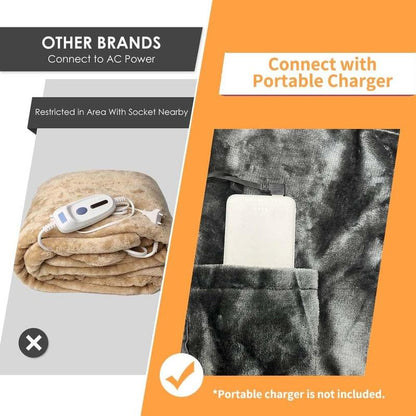 The Shawlie - Heated Blanket Shawl