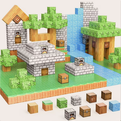 Delora Blocks -  Magnetic Building Blocks