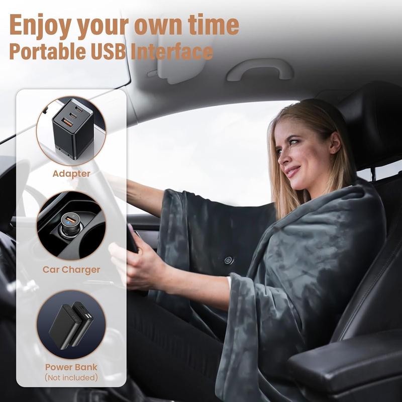 The Shawlie - Heated Blanket Shawl